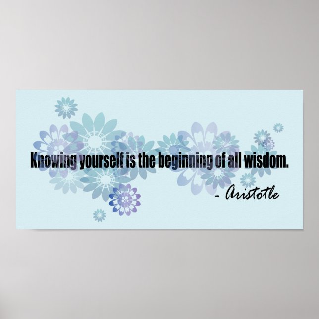 Aristoteles Poster (Framsidan)
