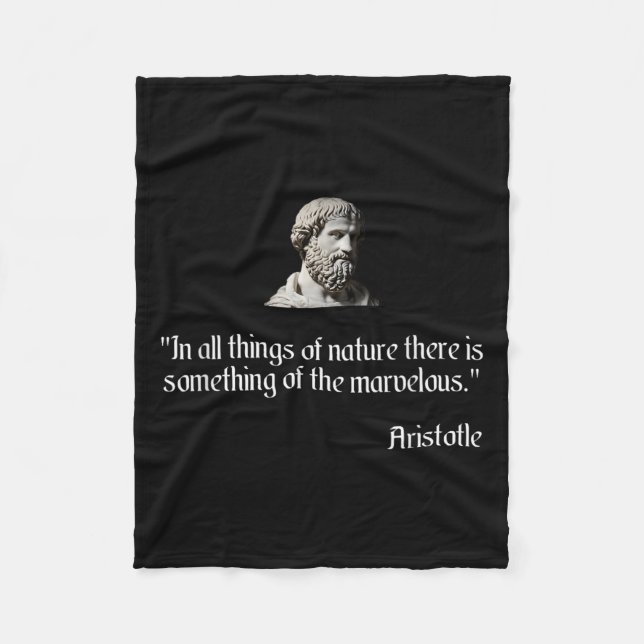 Aristoteles Shirt på marvelous natur Aristoteles P Fleecefilt (Framsidan)