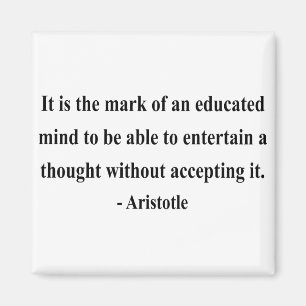 Aristotle citationstecken 1a magnet