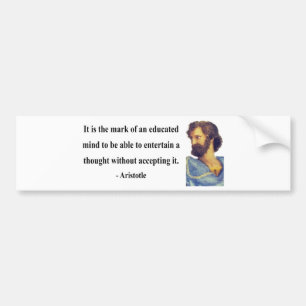 Aristotle citationstecken 1b bildekal