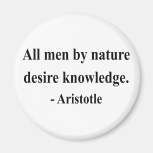 Aristotle citationstecken 6a magnet
