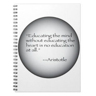 Aristotle citationstecken anteckningsbok