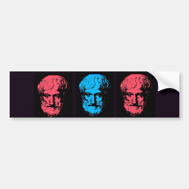 Aristotle Collage Bildekal (Framsidan)