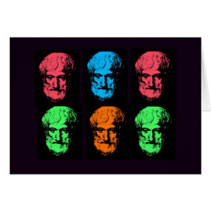 Aristotle Collage Hälsningskort