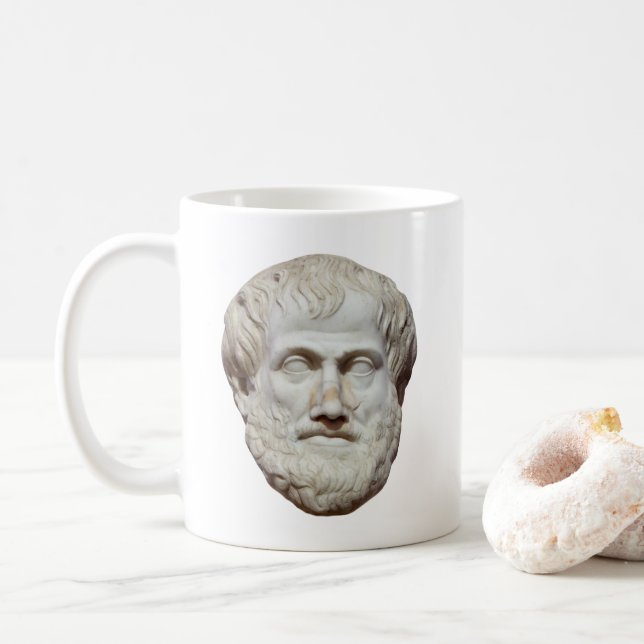 Aristotle Greek Philosopher Kaffemugg (Med munk)