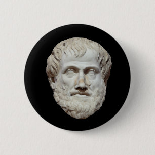Aristotle huvudskulptur knapp