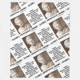 Aristotle man som är bäst av värst djurlagrättvisa fleecefilt