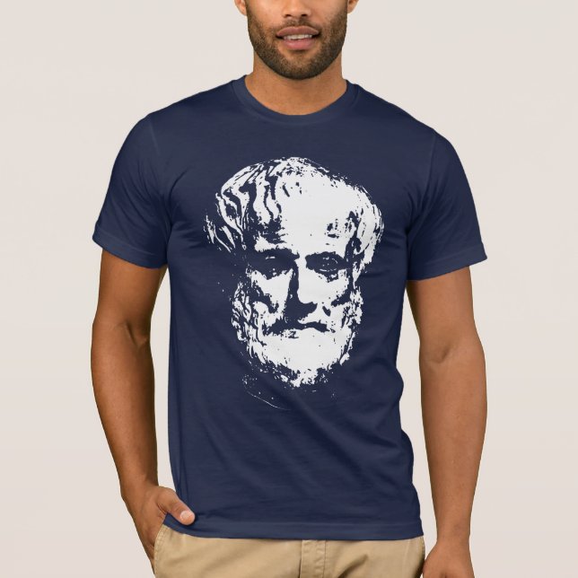 Aristotle mörkT-tröja T-shirt (Framsida)