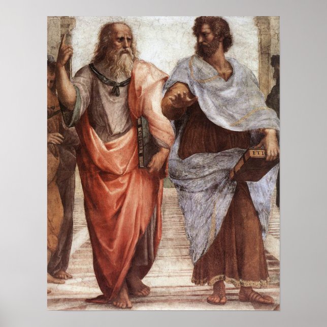 Aristotle Plato Poster (Framsidan)