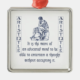 Aristotle prydnad julgransprydnad metall