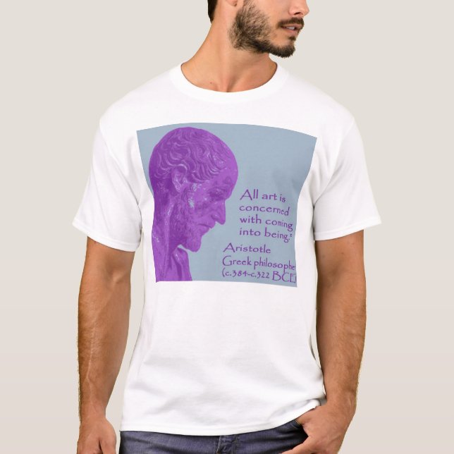 aristotle t-shirt (Framsida)