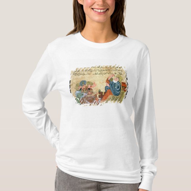 Aristotle undervisning t-shirt (Framsida)