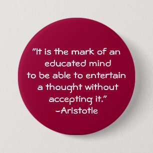 Aristotle-Vishet citationstecken Knapp