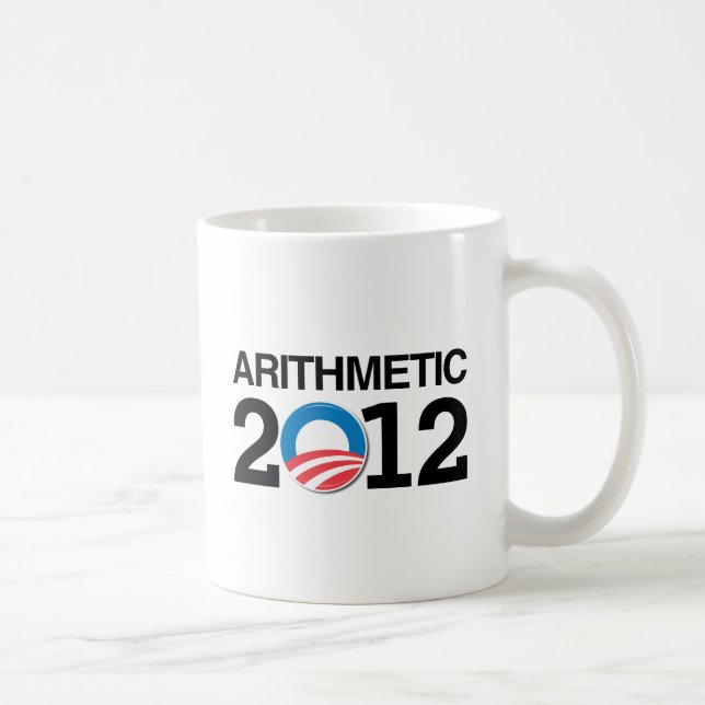 ARITMETISK MED OBAMA - .PNG KAFFEMUGG (Höger)