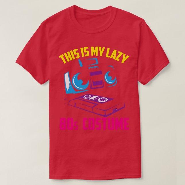 Arittio Temaparty Retro Cassettes Funny Costume T Shirt (Design framsida)