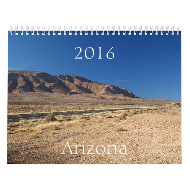 Arizona 2016 kalender (Omslag)