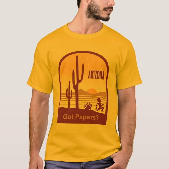 Arizona 2 tee shirt (Framsida)
