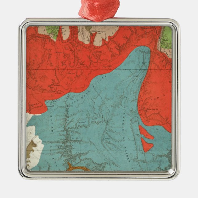 Arizona 6 julgransprydnad metall (Framsidan)