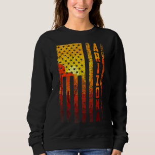 Arizona American Flagga Pride Cactus Patriotic Wom T Shirt