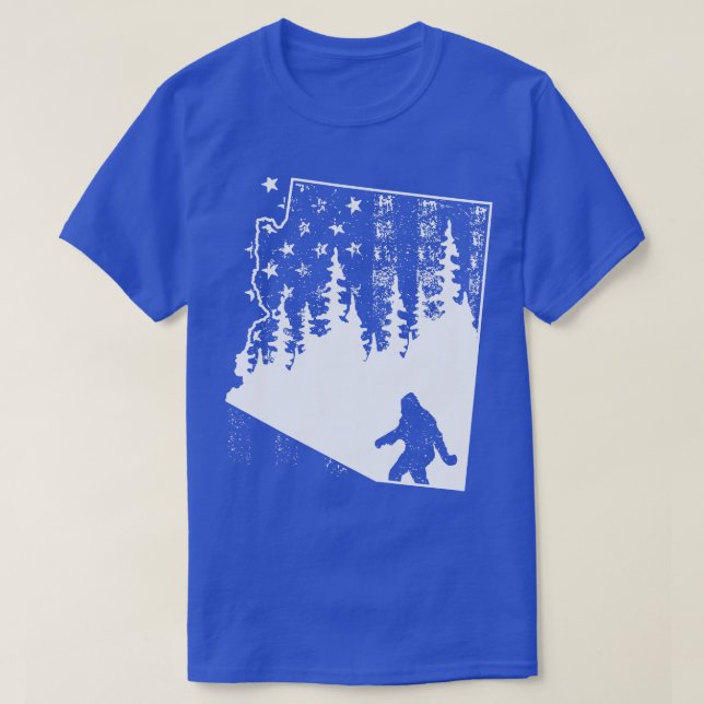Arizona American Flagga T Shirt (Design framsida)
