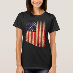Arizona American Flagga Vintage Land T Shirt