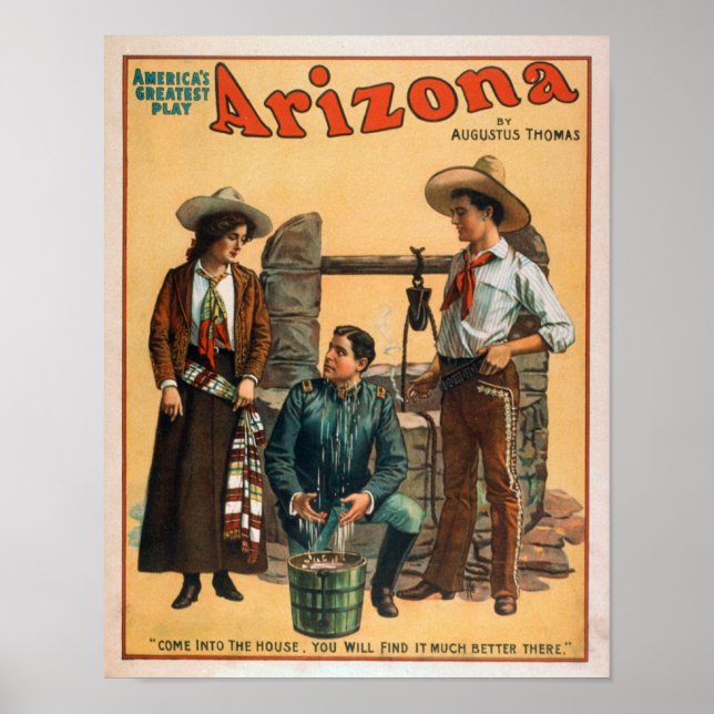 Arizona "Amerikas Underbarare Spela" Poster #3 (Framsidan)