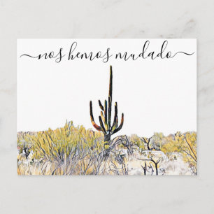 Arizona Anuncio de Mudanza vykort