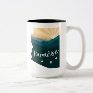 Arizona är Paradise Två-Tonad Mugg