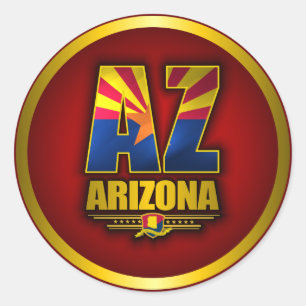 Arizona (AZ) Runt Klistermärke