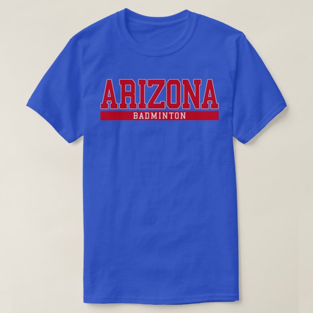 Arizona Badminton T Shirt (Design framsida)