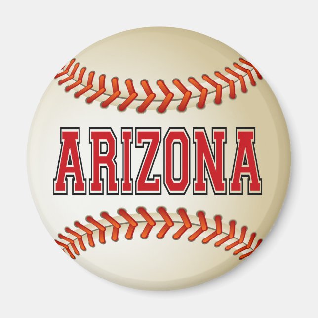 ARIZONA BASEBALL MAGNET (Framsidan)