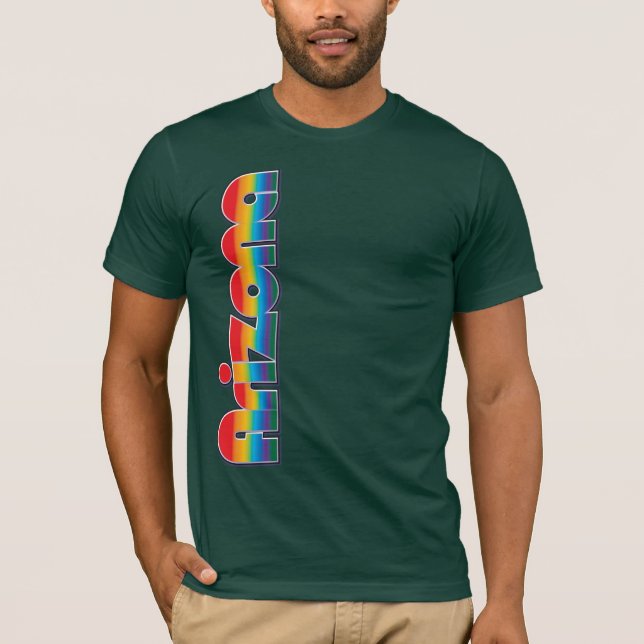 Arizona bauhausskjorta t shirt (Framsida)