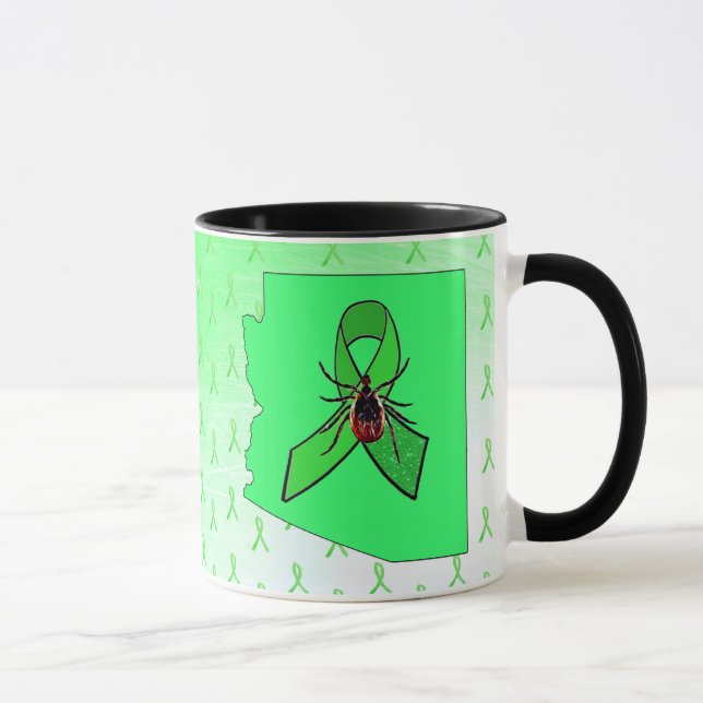 Arizona-bekämpning av borrelia-sjuka kaffekopp (Höger)