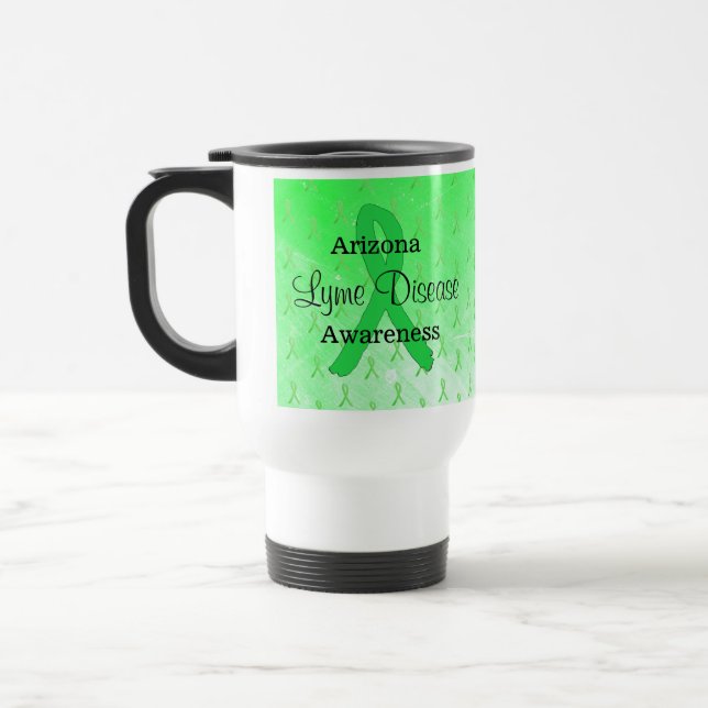 Arizona-bekämpning av borrelia-sjuka kaffekopp (Vänster)