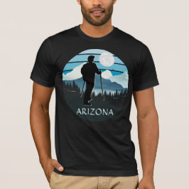 Arizona-bergen utomhus som döljer Retro T Shirt