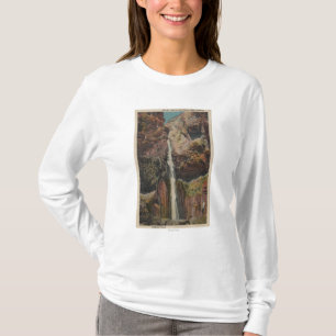 Arizona - beskåda av bandnedgångar i grand Canyon Tee Shirt