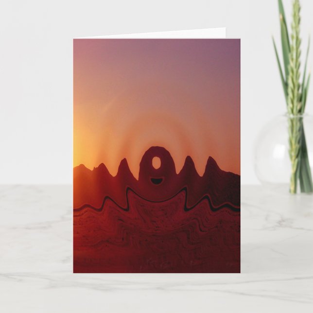 Arizona bildande helgkort (Framsida)