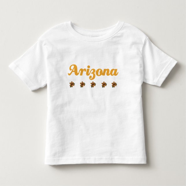 Arizona blommigtgåva t shirt (Framsida)