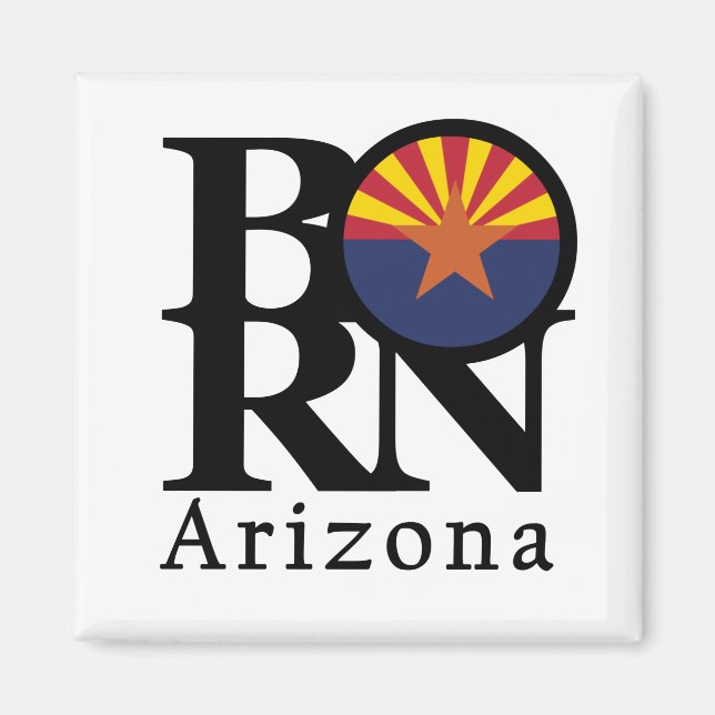 Arizona BORN Magnet (Framsidan)