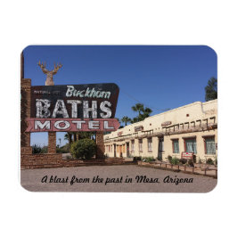 Arizona - Buckhorn Motel, Mesa, AZ Magnet