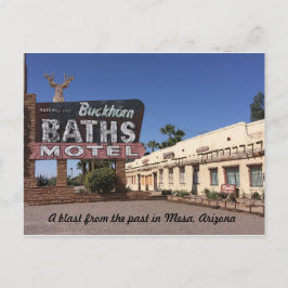 Arizona - Buckhorn Motel, Mesa, AZ Vykort