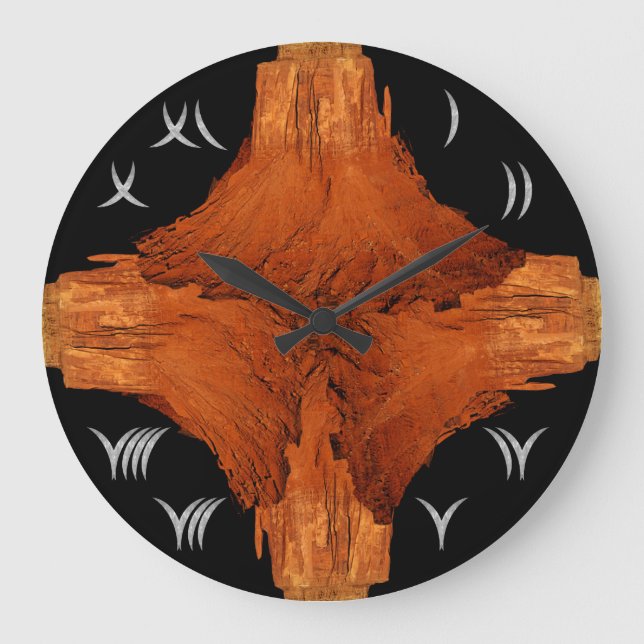 Arizona Buttes Stor Klocka (Framsida)