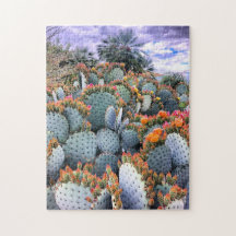 Arizona Cacti Jigszle Puzzle
