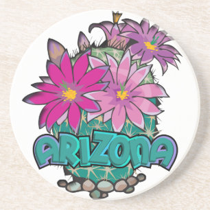 Arizona Cactus Blooms Underlägg