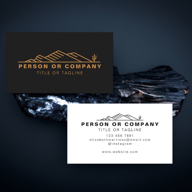 Arizona Cactus Landscaping eller Real Gods Modern Visitkort (Skapare uppladdad)