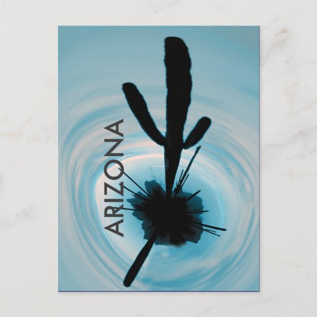 arizona cactus vykort (Framsida)