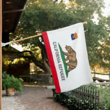 Arizona - California Refugee House Flagga