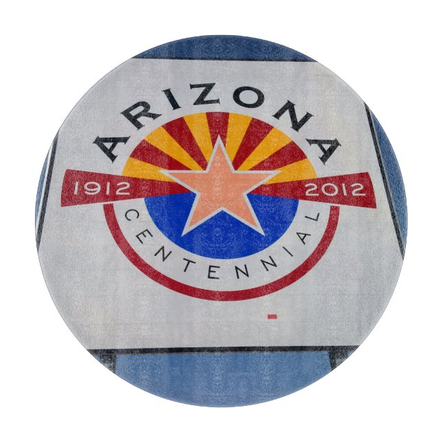 Arizona Centennial Skylt Skärbräda (Framsidan)