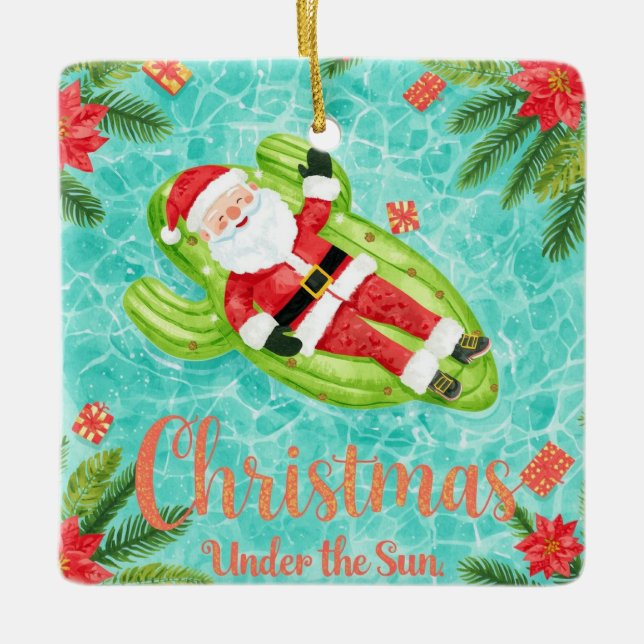 Arizona Christmas themed  Julgransprydnad Keramik (Framsida)