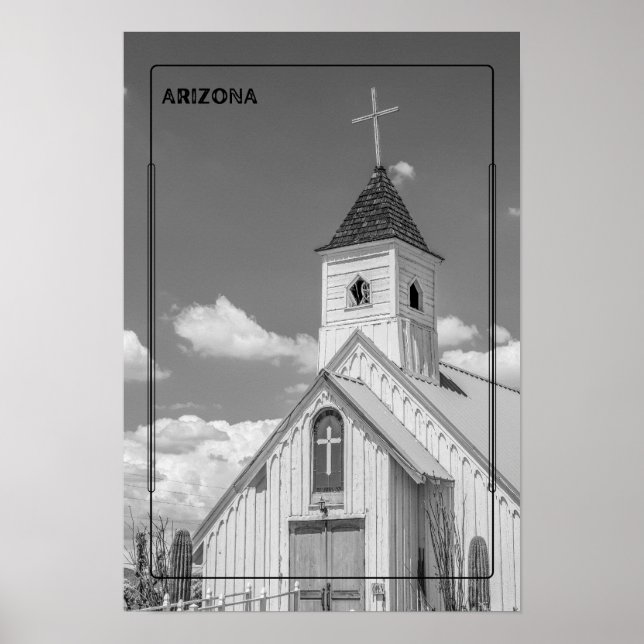 Arizona Church Poster (Framsidan)